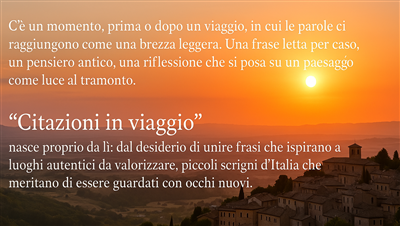 Citazioni in viaggio